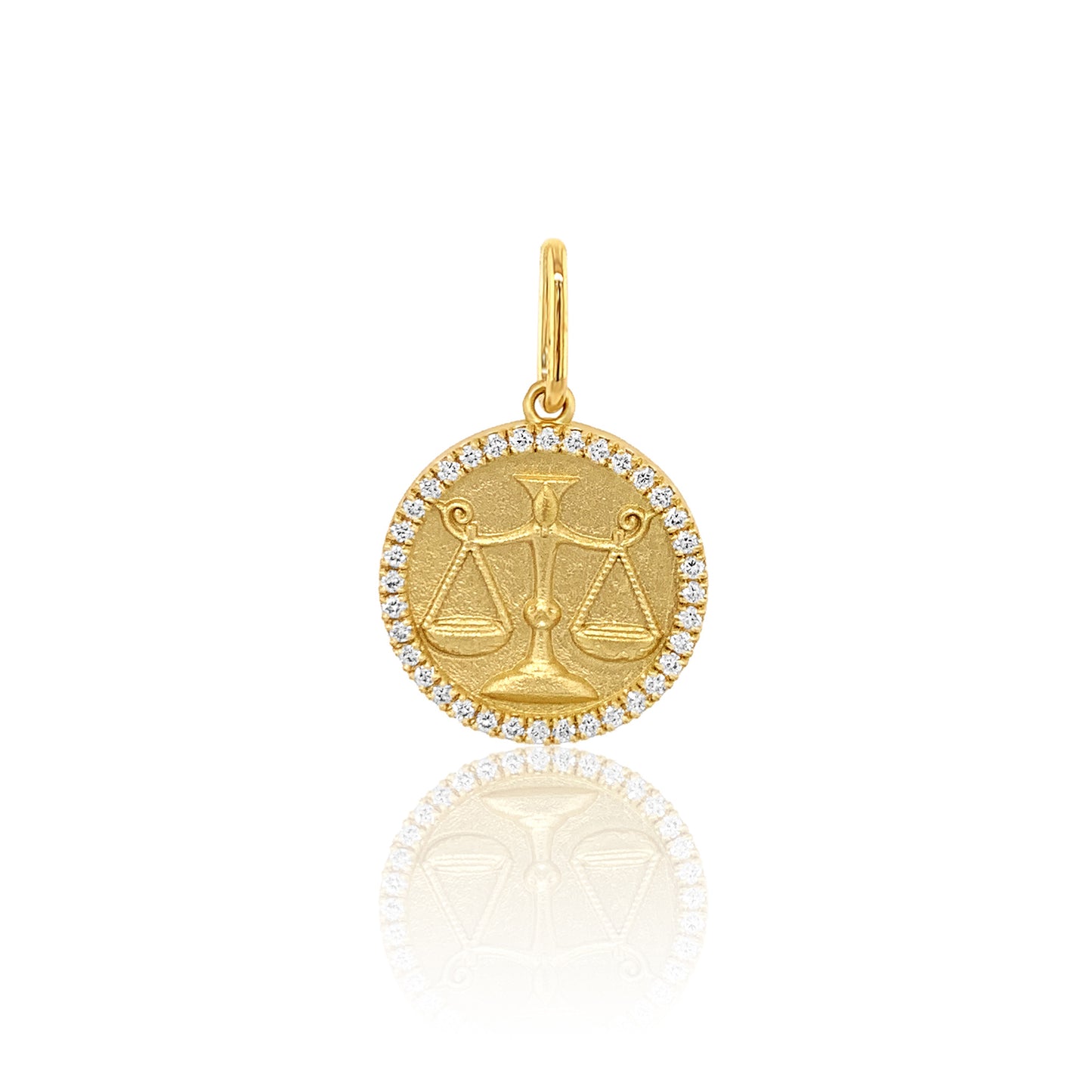 Zodiac Charm 18K Gold Celestial Pendant | Colette Jewelry