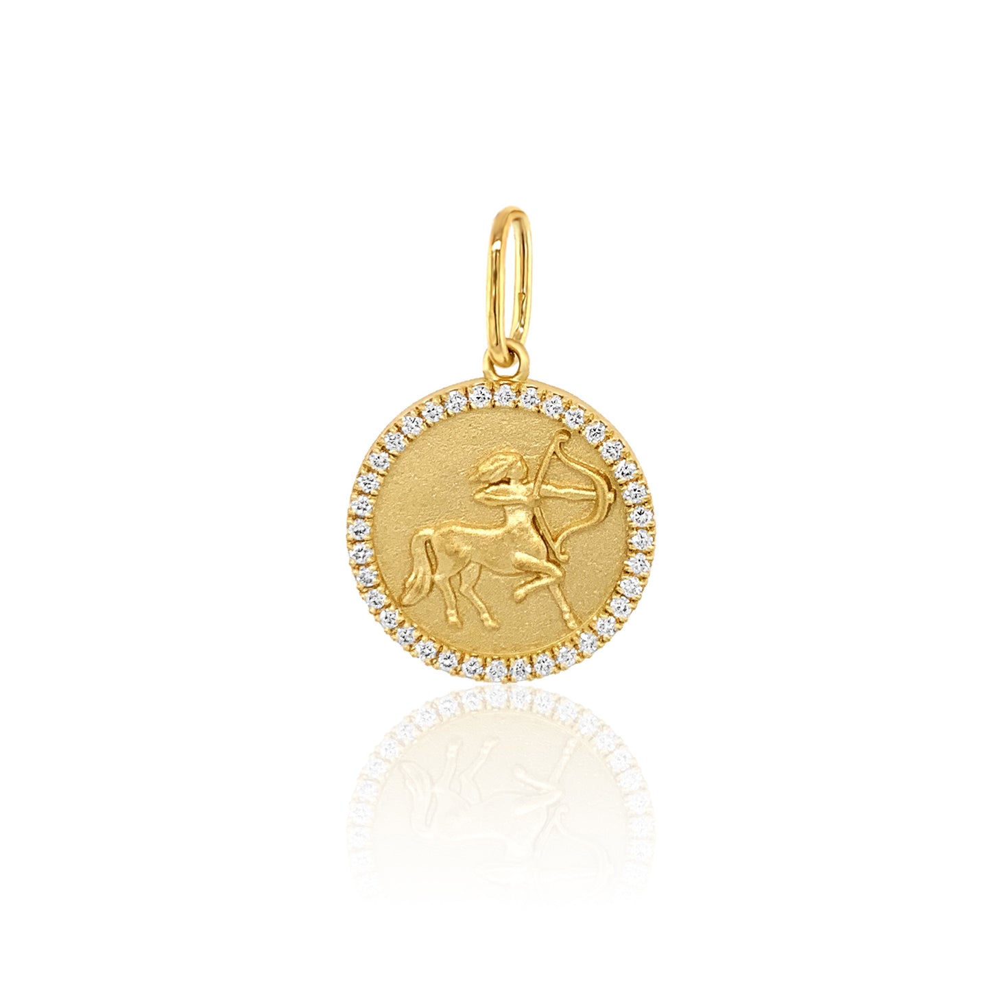 Zodiac Charm 18K Gold Celestial Pendant | Colette Jewelry
