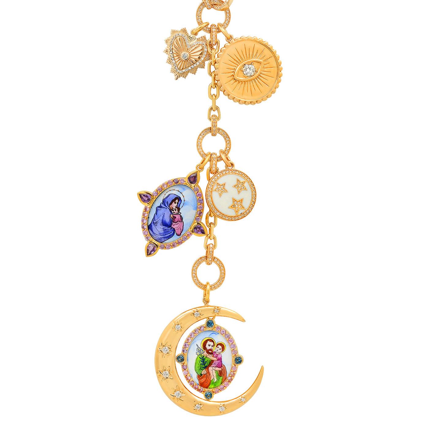 Moon and Talismans High Jewelry Piece – Santos y Cielos – Colette Jewelry