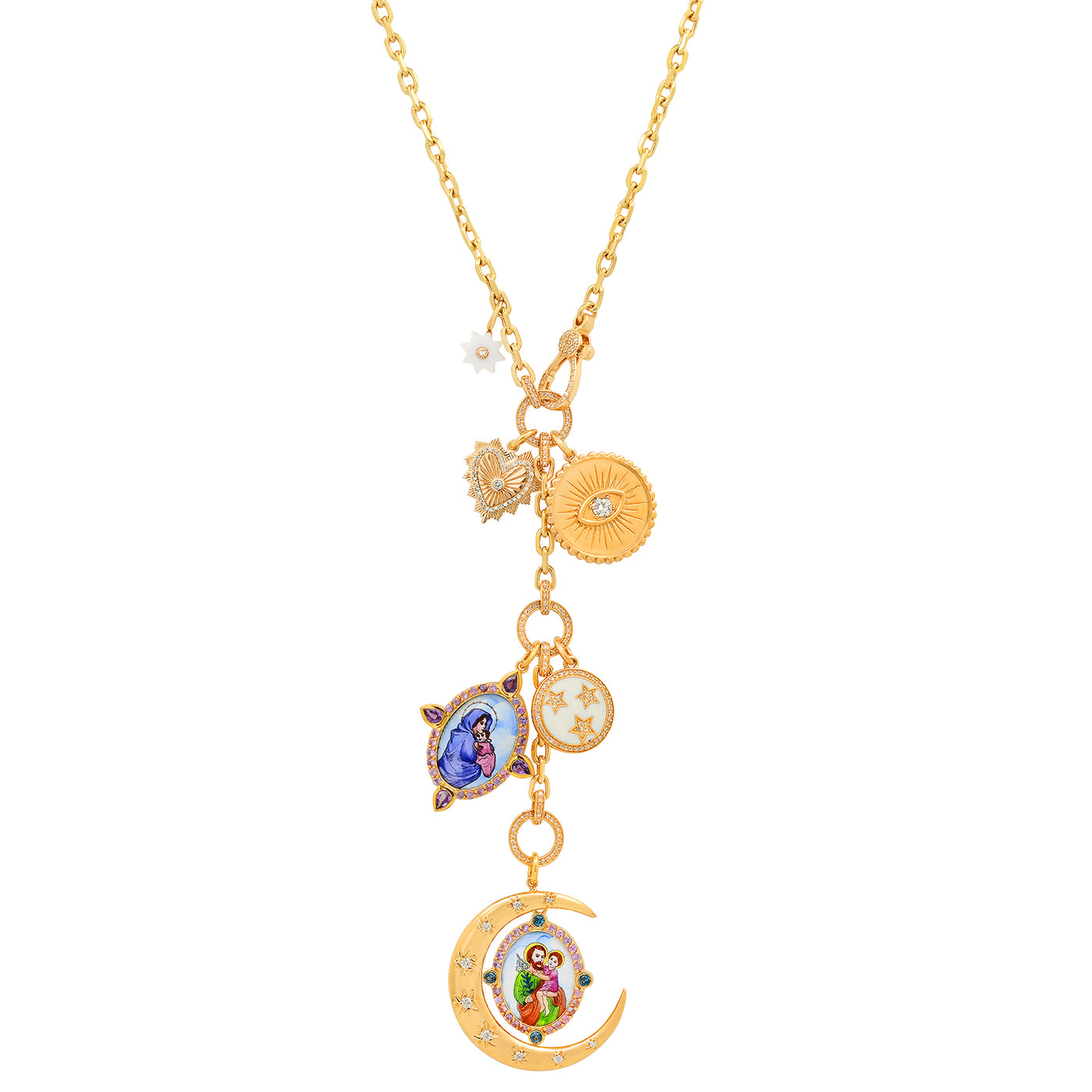 Moon and Talismans High Jewelry Piece – Santos y Cielos – Colette Jewelry