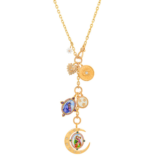 Moon and Talismans High Jewelry Piece – Santos y Cielos – Colette Jewelry