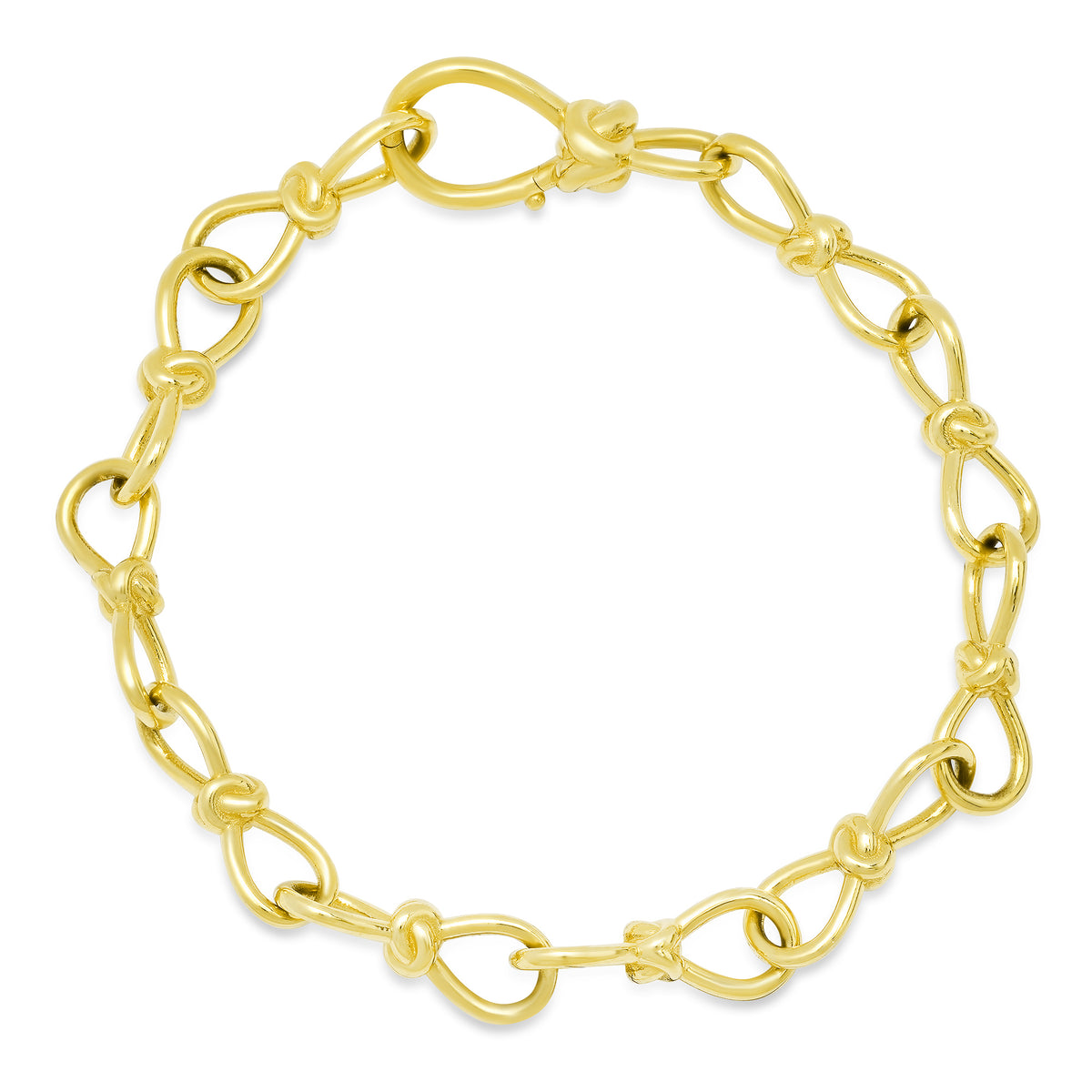 Toi et Moi Chain Bracelet in 18K Gold | Colette Jewelry