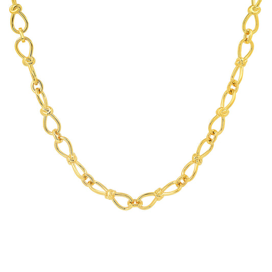 Toi et Moi Madame Necklace | 18K Gold Diamond & Pearl Necklace | Colette Jewelry