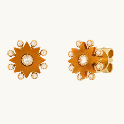 Comète Stud Earrings in Galaxia Collection — Colette Jewelry