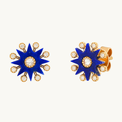Comète Stud Earrings in Galaxia Collection — Colette Jewelry