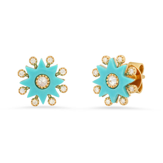 Comète Stud Earrings | Galaxia Collection | Colette Jewelry