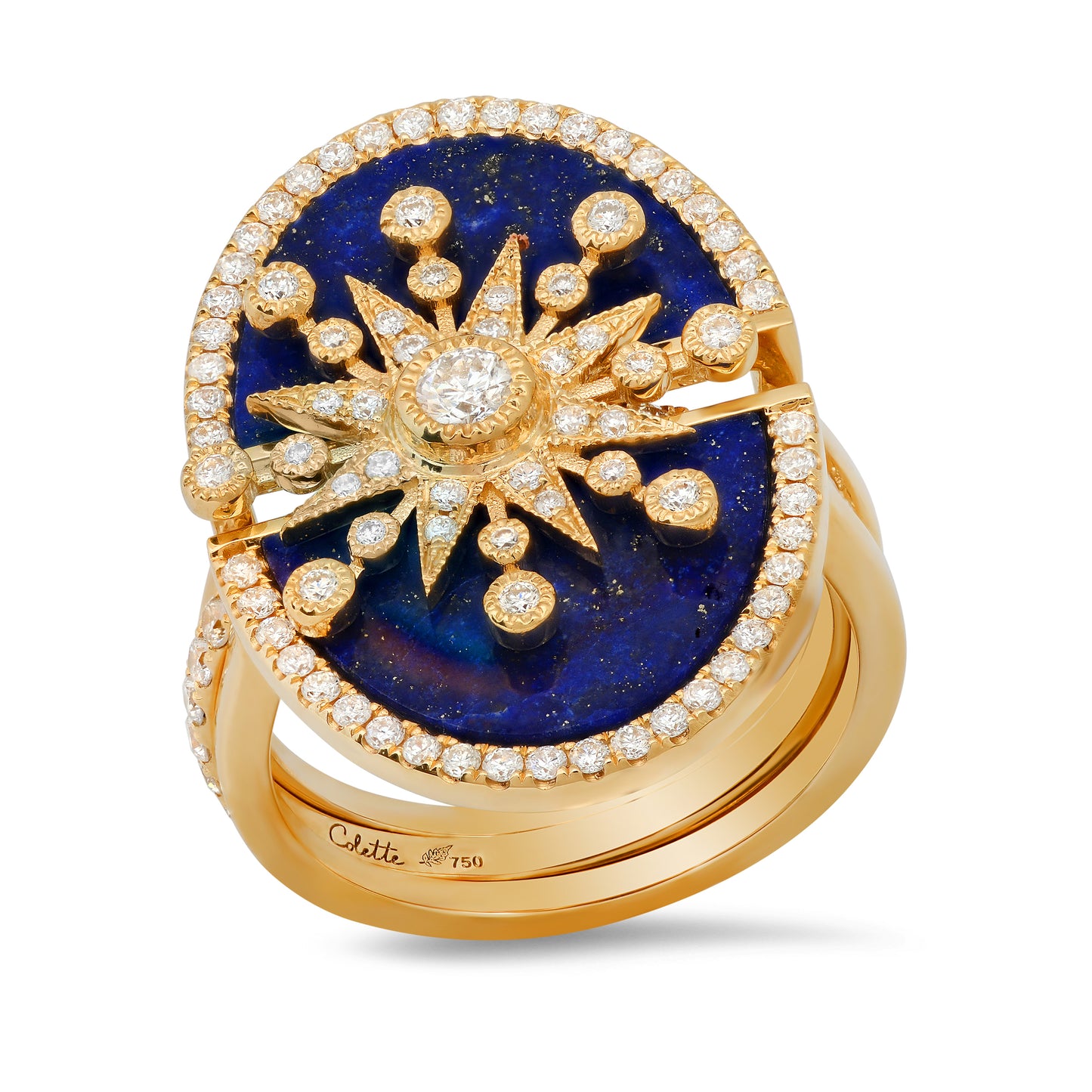 Star Puzzle Ring in 18K Gold | Galaxia Collection | Colette Jewelry