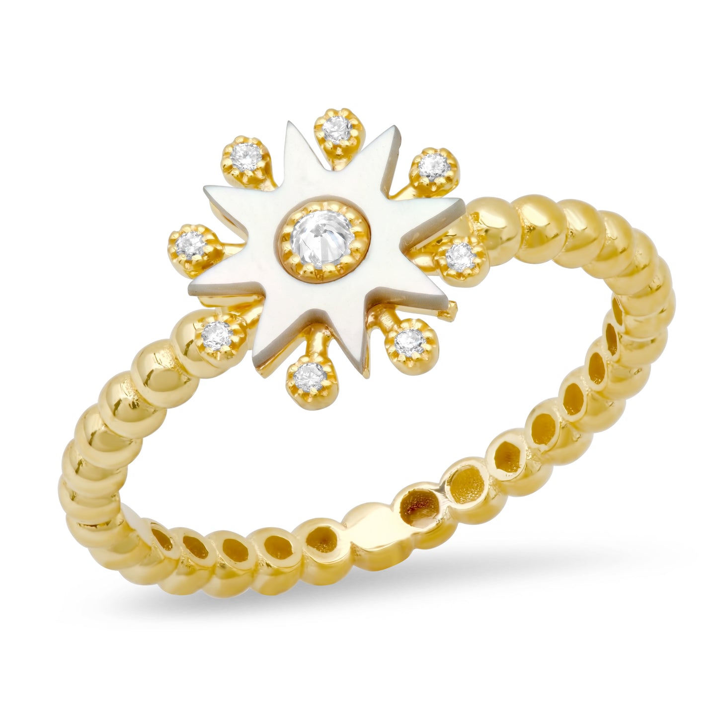 Comète Bubble Ring | 18K Rose Gold | Colette Jewelry