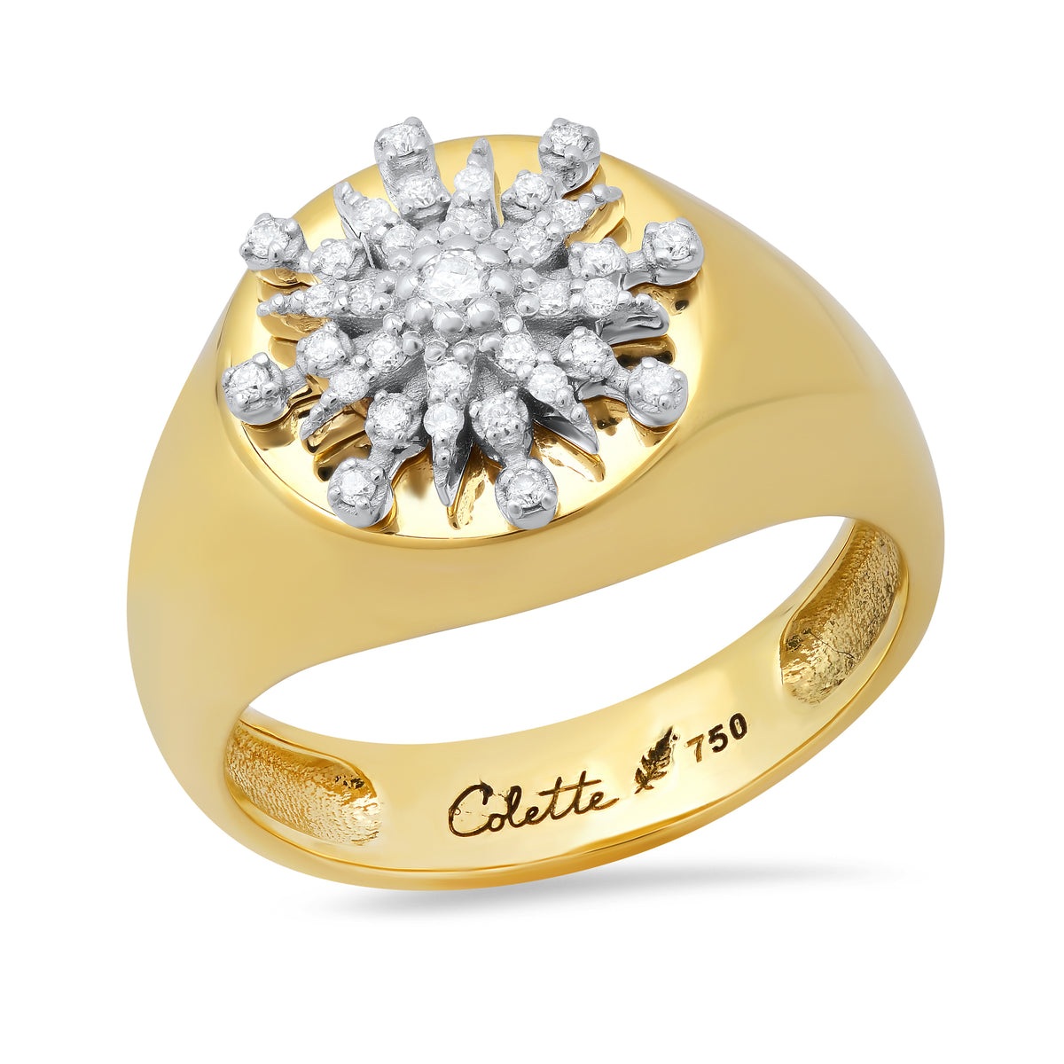 GALAXIA Star Signet Ring | Colette Jewelry