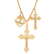 Two Cross Necklace
