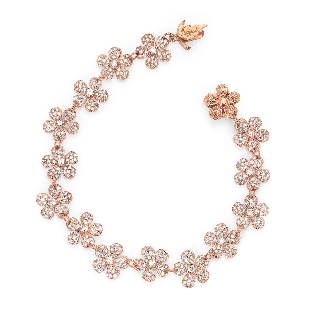 Hawthorn Three Colors Bracelet | 18K Gold & Gemstones | Colette Jewelry