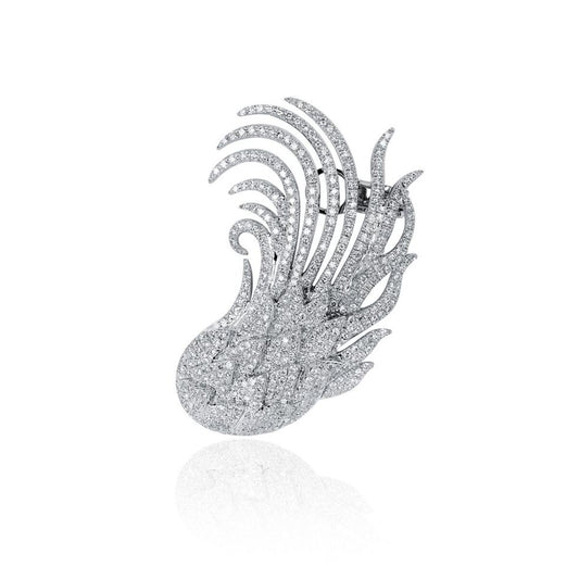 Antalya Ear Cuff | 18K Gold Diamond Ear Cuff | Colette Jewelry