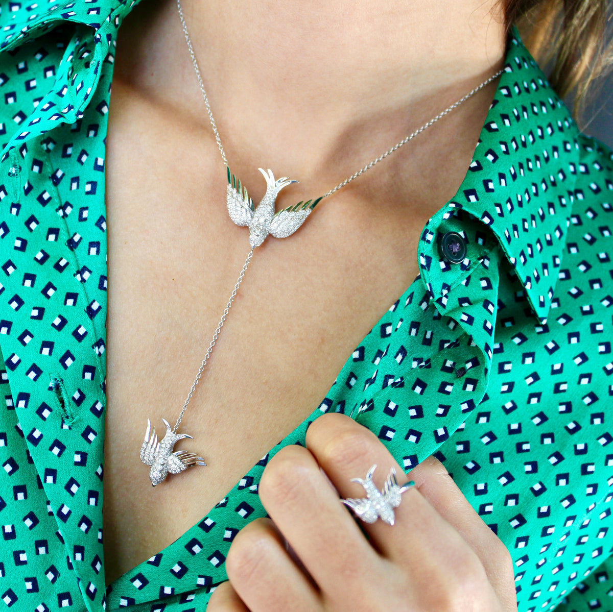 BLUE DRIFT Van Necklace | Colette Jewelry