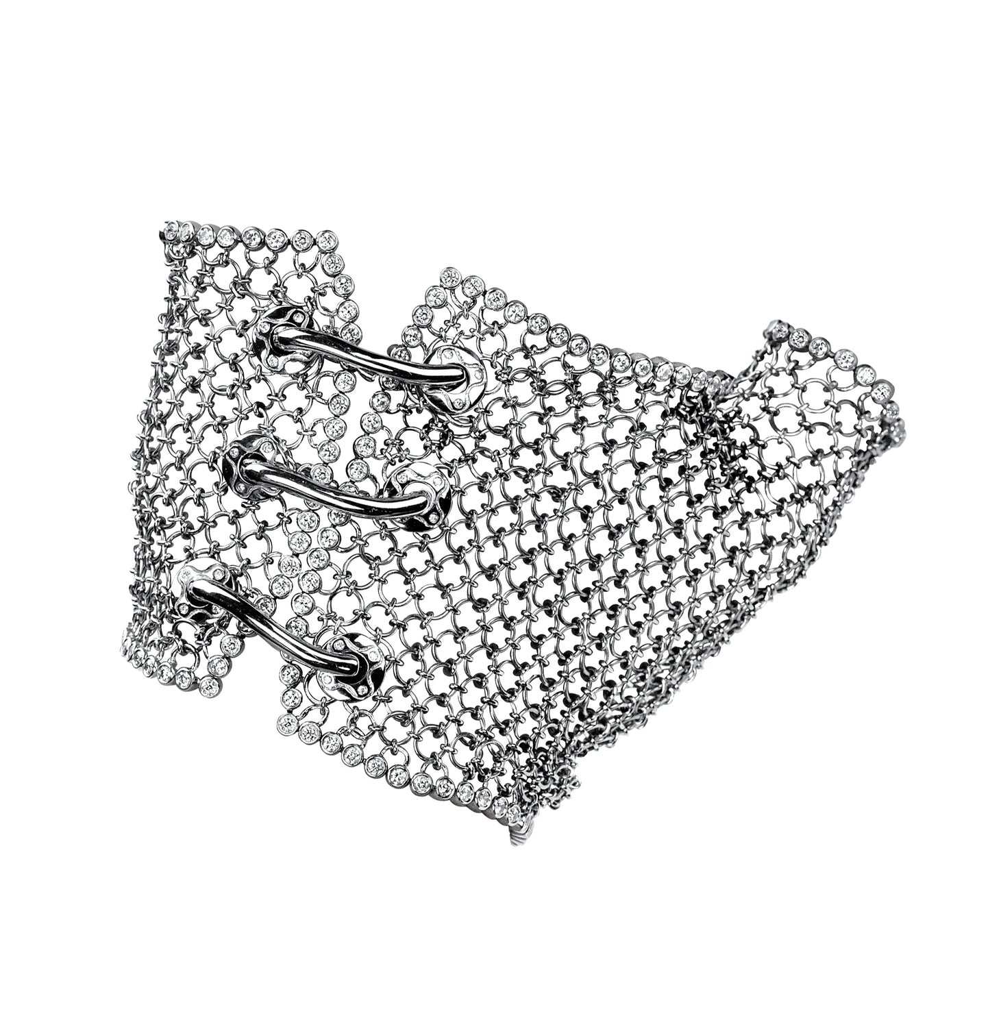 Colette's Glove — White Diamond & 18K White Gold Hand Jewel | Colette Jewelry