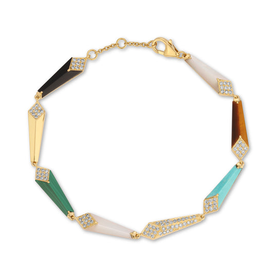 Feather Master Bracelet in Rose Gold | Colette Jewelry