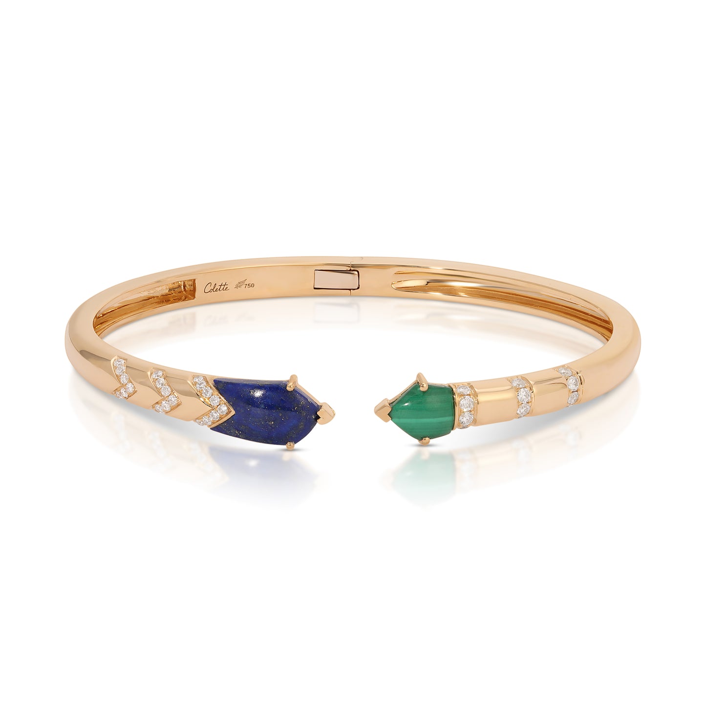 Feather Bracelet 5 Combinations 18K Gold & Rose Gold | Colette Jewelry