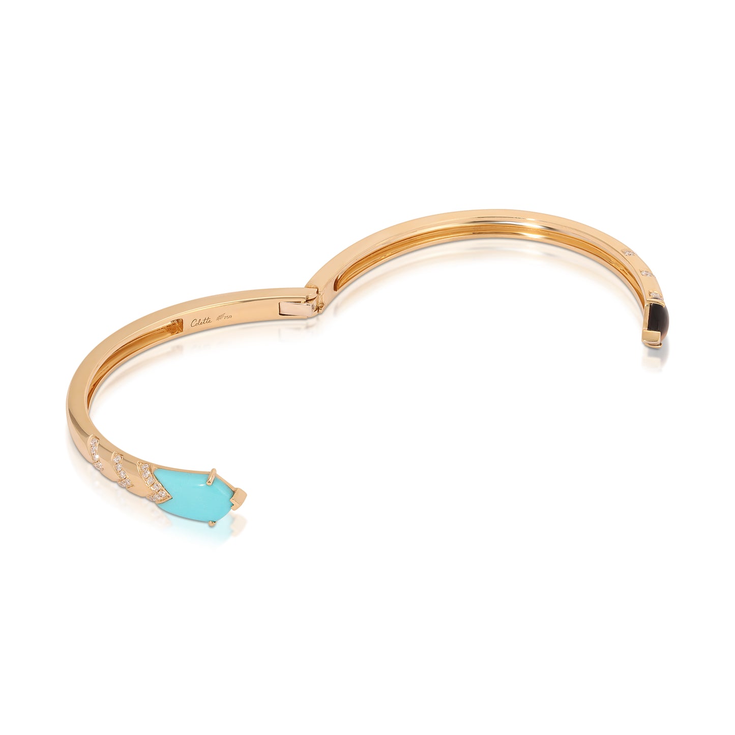 Feather Bracelet 5 Combinations 18K Gold & Rose Gold | Colette Jewelry