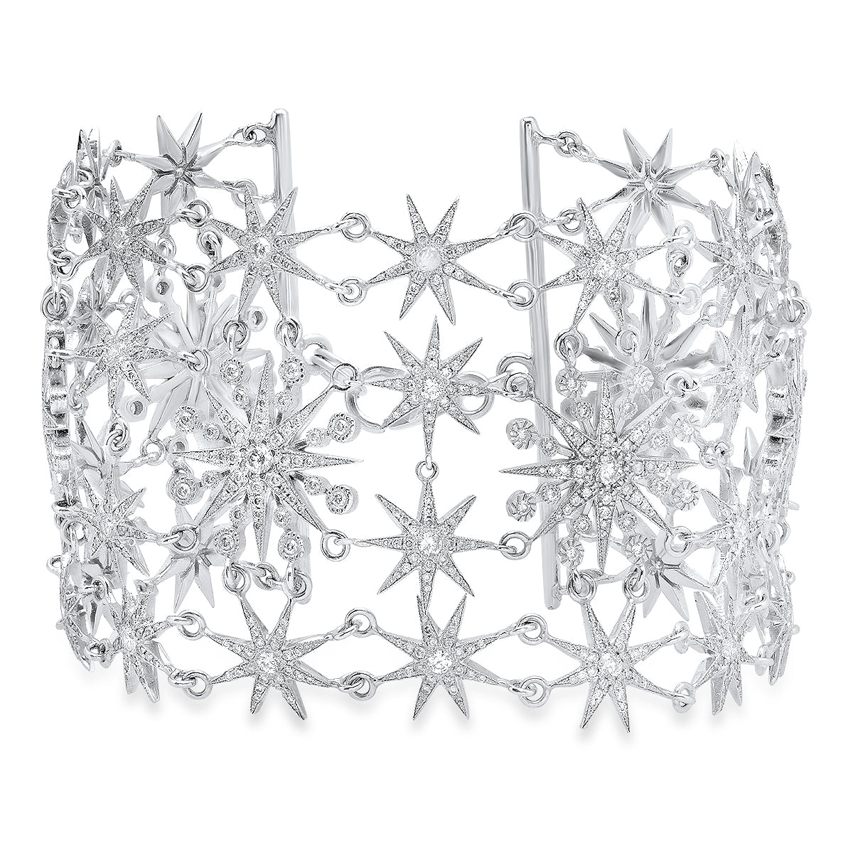 Soft Tattoo Bracelet in 18K Gold with Diamonds — Colette Jewelry