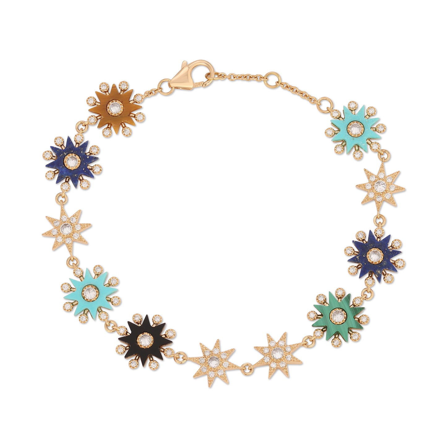 Comète Infinity Bracelet in Rose Gold | Colette Jewelry