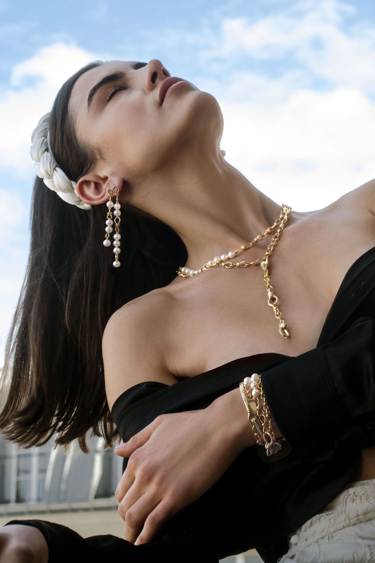 Toi et Moi Double-Knot Bracelet in 18K Gold | Colette Jewelry