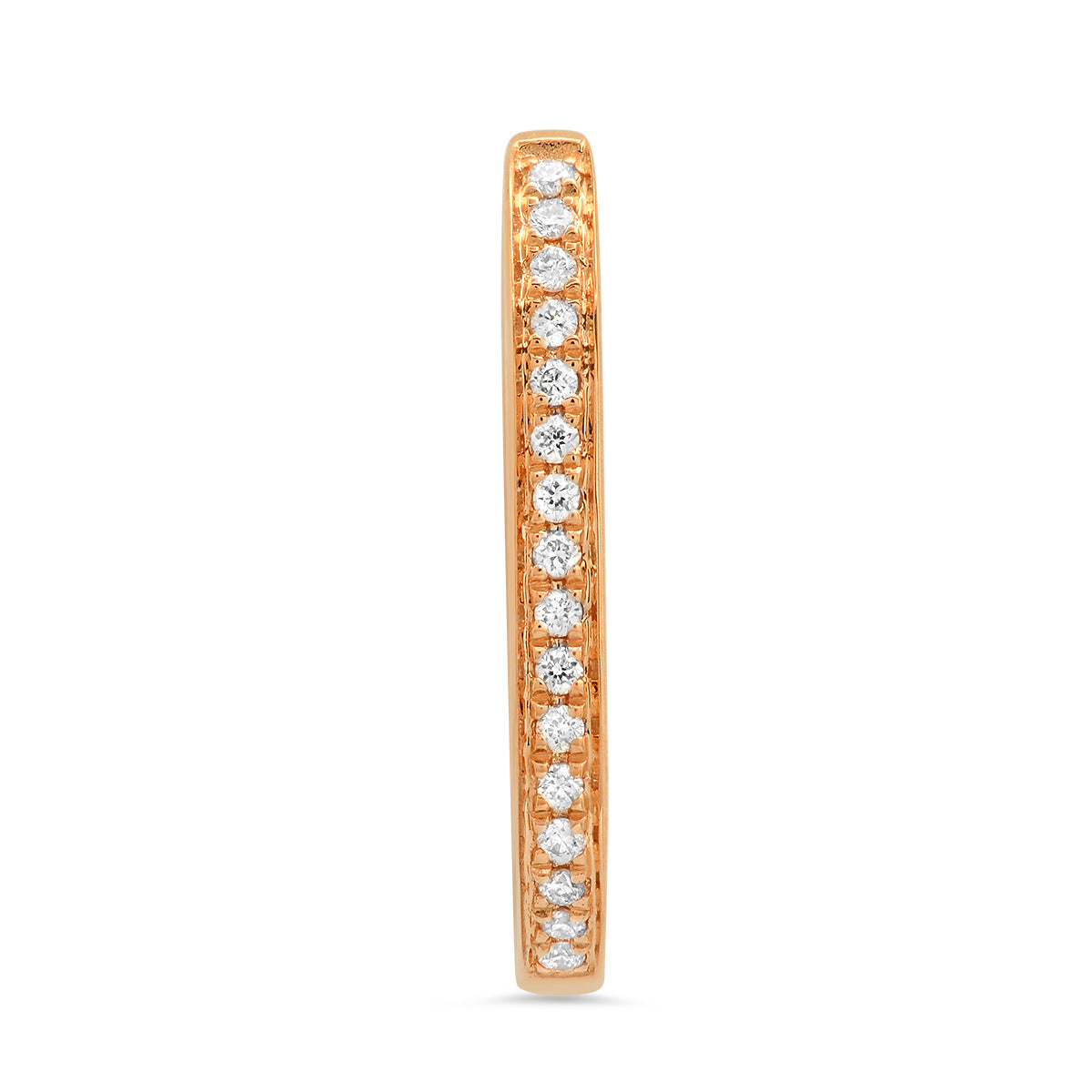 Medium Maasai Hoop Earrings with Pavé White Diamonds in Four Colors — Colette Jewelry