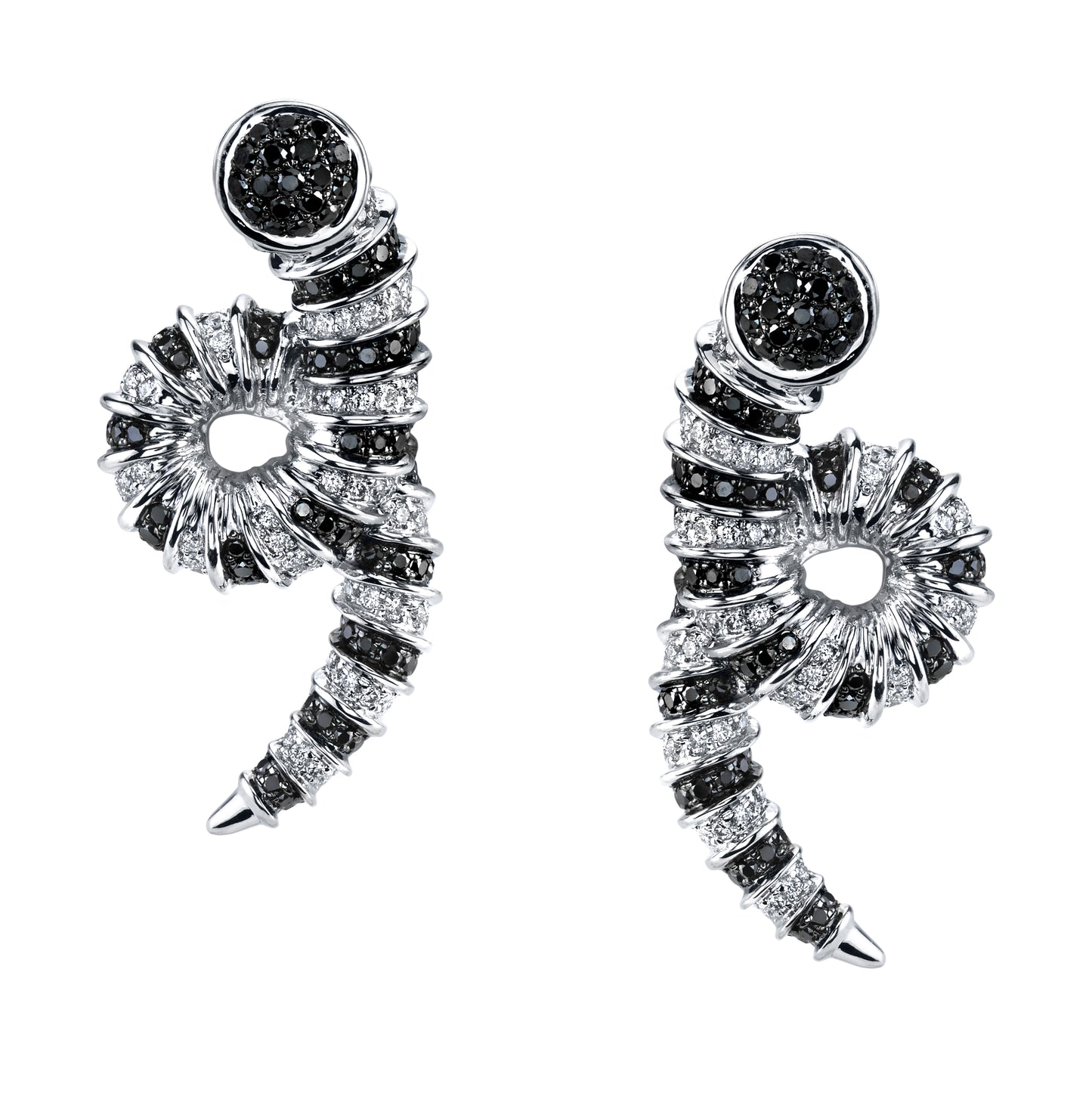 Addax Stud Earrings | 18K Gold & Diamonds | Colette Jewelry