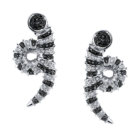 Addax Stud Earrings | 18K Gold & Diamonds | Colette Jewelry