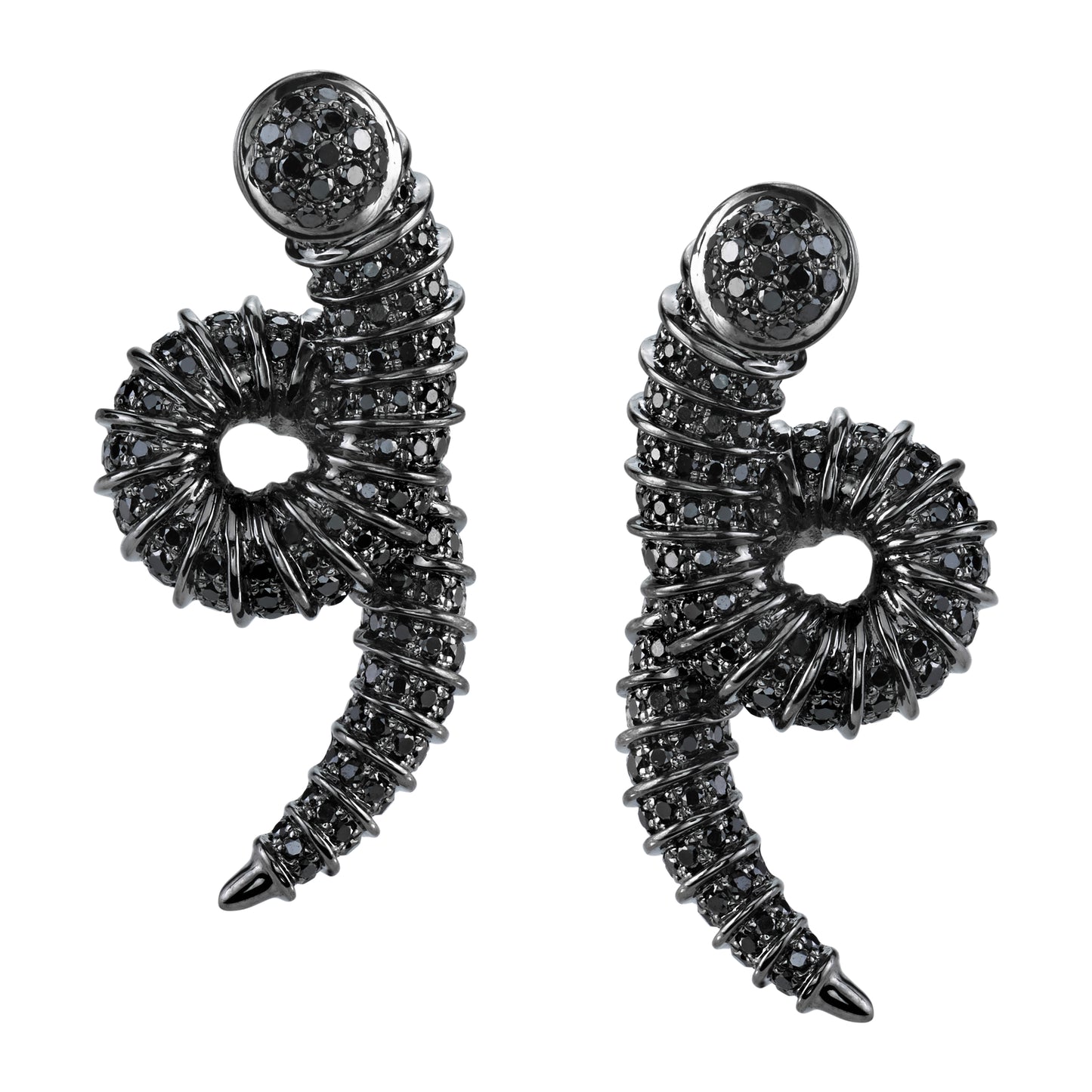 Addax Stud Earrings | 18K Gold & Diamonds | Colette Jewelry
