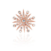 Stella Ear Cuff | White & Black Diamonds | 18K Gold | Galaxia | Colette Jewelry