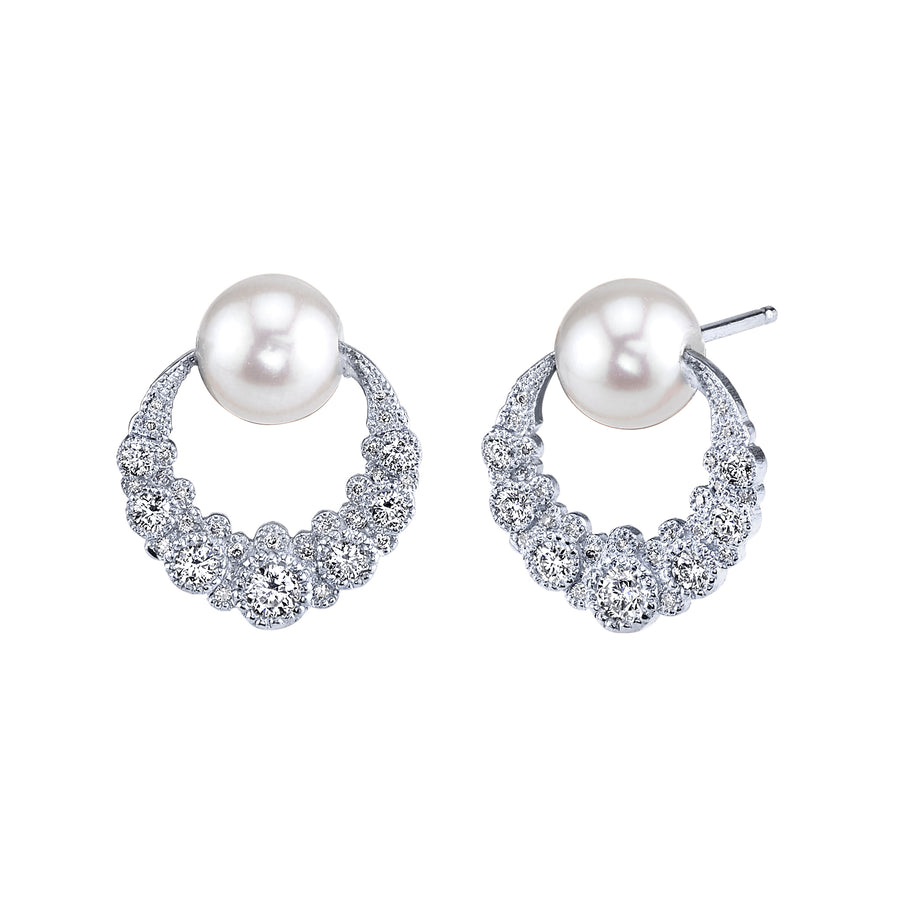 Orbiting Moon Earrings