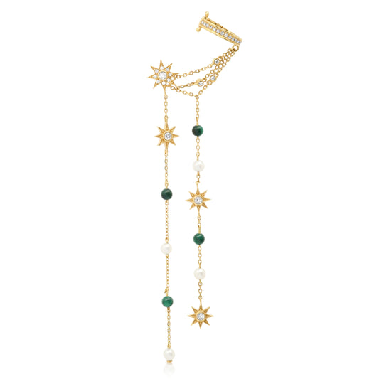 Single Glow Star Earring in Rose Gold | Colette Jewelry