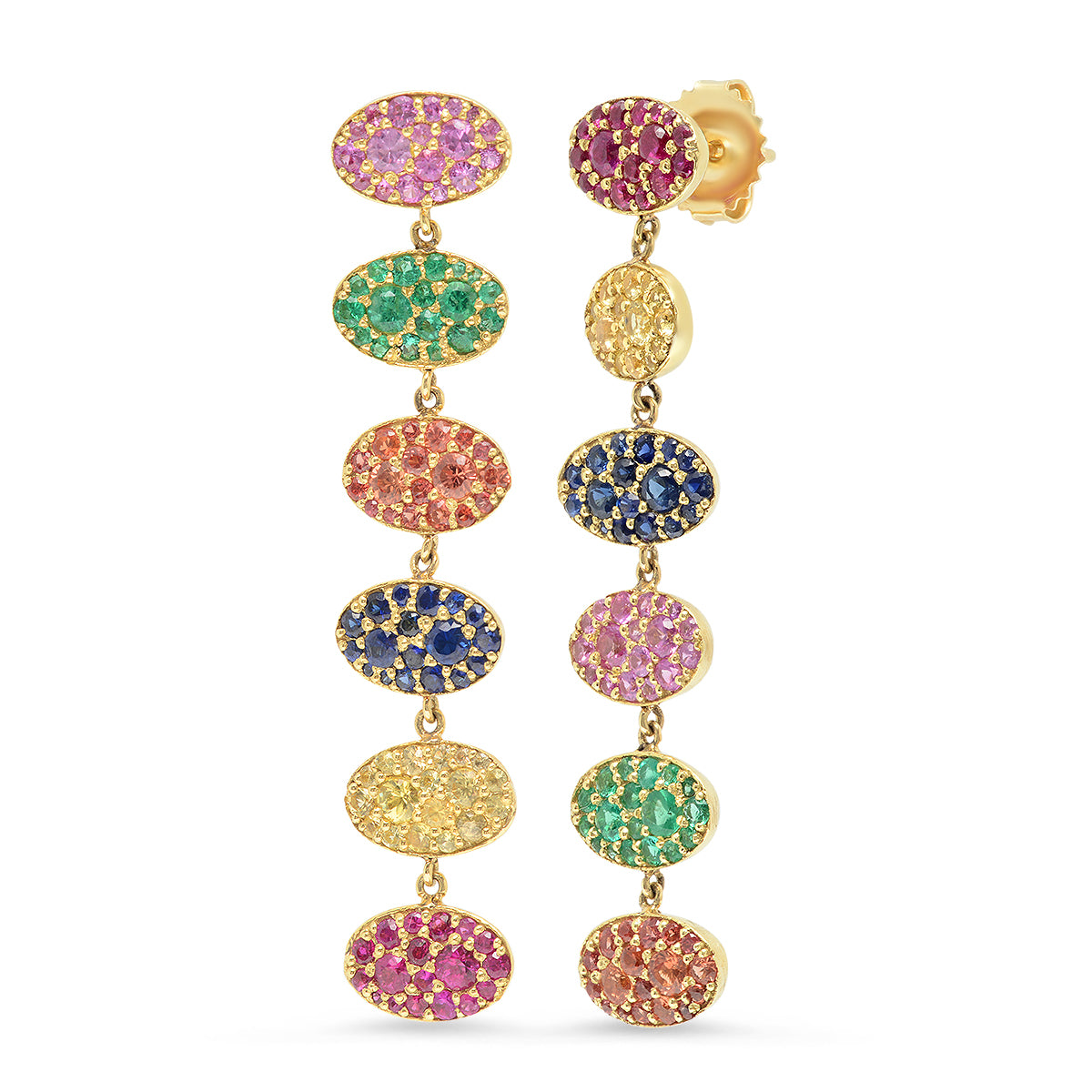 LES CHEVALIÈRES Margot Cluster Earrings | Colette Jewelry