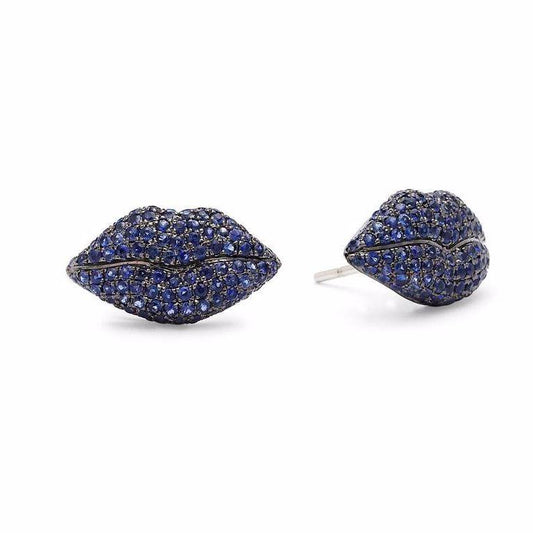 Liopaî Studs in 18K Gold Diamond Earrings with brilliant-cut diamond — Colette Jewelry