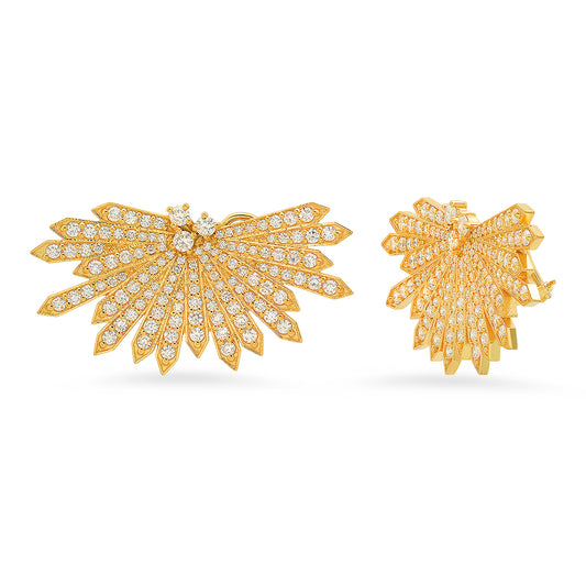 Penacho Cocktail Earrings | 18K Gold & Gemstones | Colette Jewelry