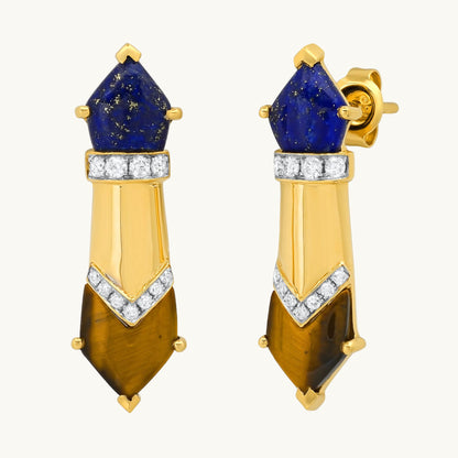 Penacho Classic Studs Earrings — Colette Jewelry