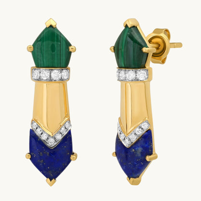 Penacho Classic Studs Earrings — Colette Jewelry