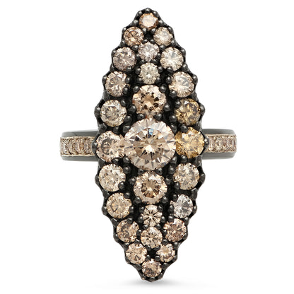 LES CHEVALIÈRES Jeanne D'Arc Marquise Ring | Colette Jewelry