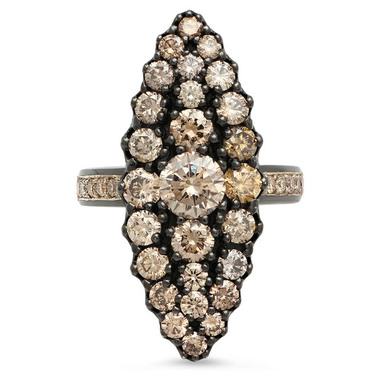 LES CHEVALIÈRES Jeanne D'Arc Marquise Ring | Colette Jewelry