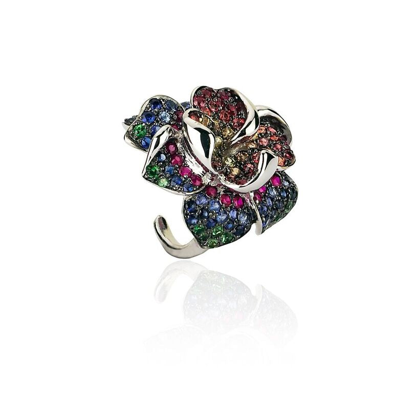 Rose Ear Cuff in 18K Gold | Colette Jewelry