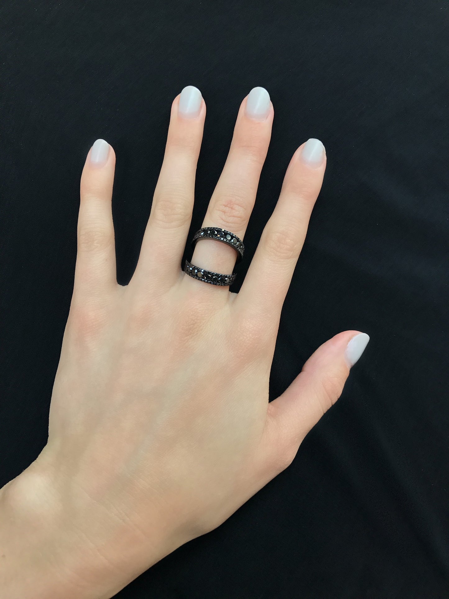 Twined Double Ring | 18K Gold Intertwined Band | Colette Jewelry