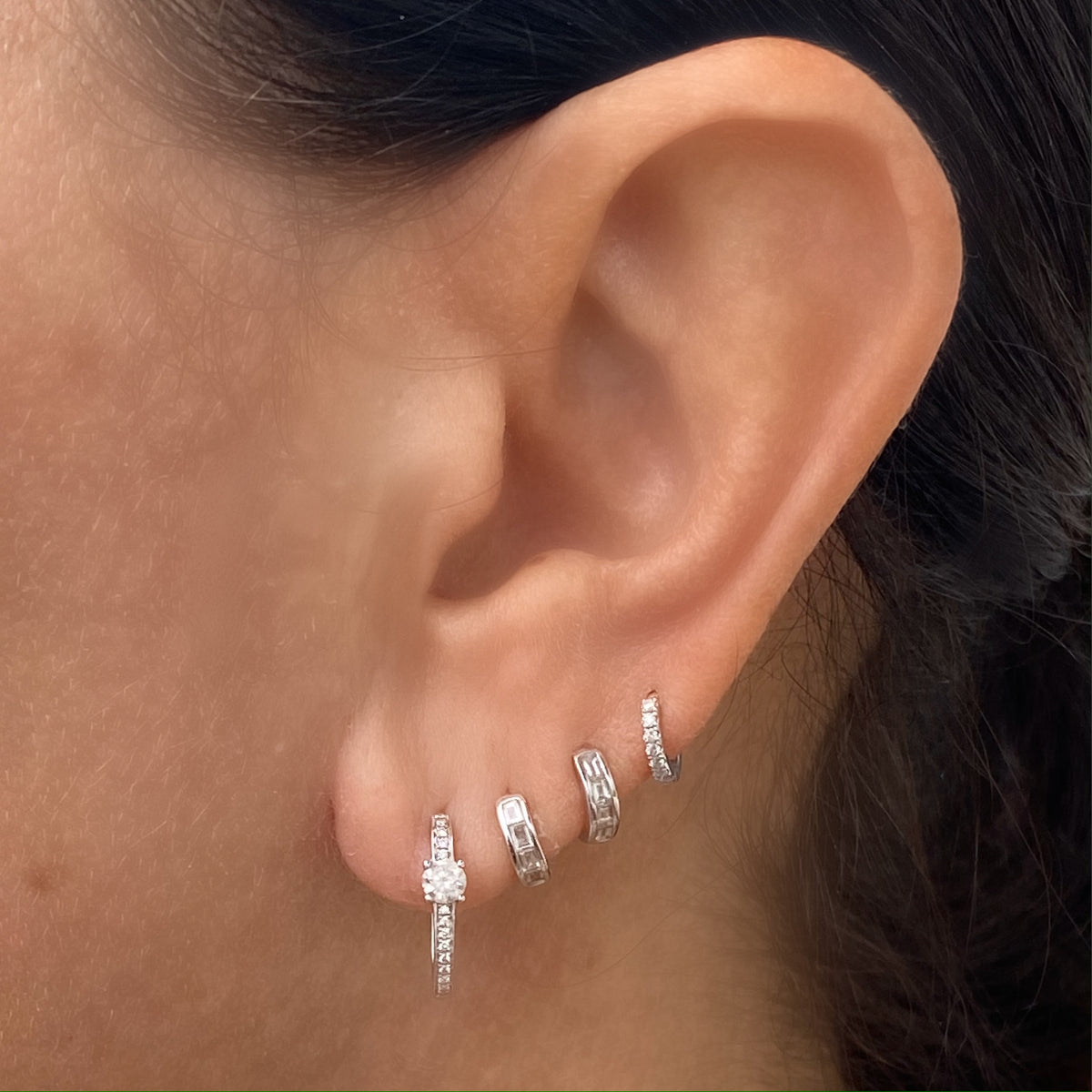 Maasai Hoops in 18K Gold Beaded Earrings — Colette Jewelry