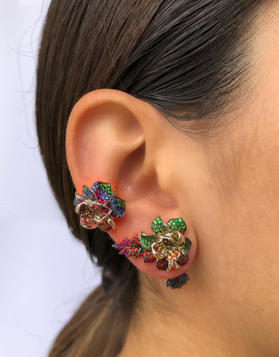 Rose Ear Cuff in 18K Gold | Colette Jewelry