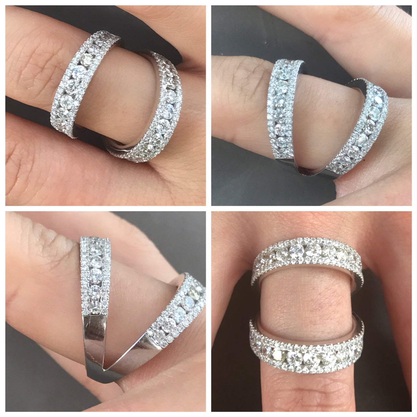 Twined Double Ring 18K Gold Colette Jewelry