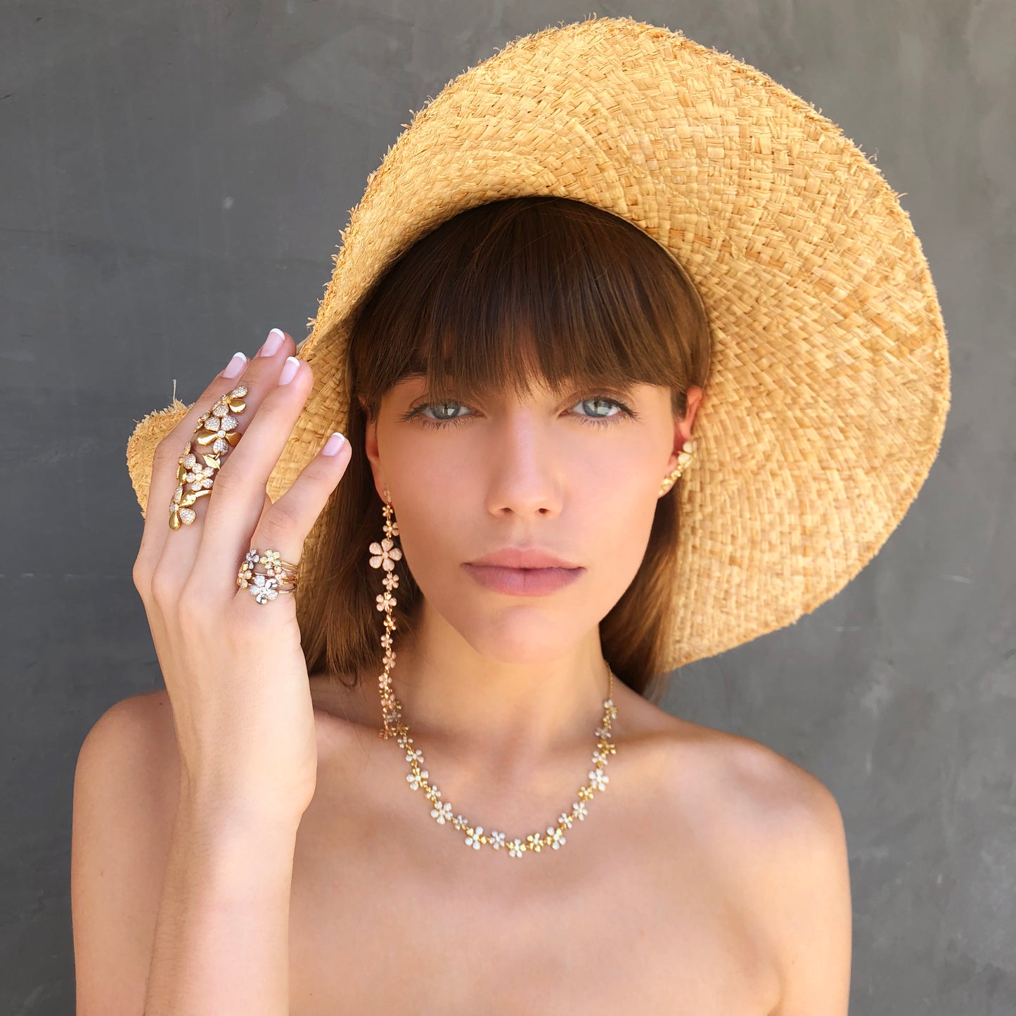 Erica Necklace – 18K Gold Diamond Necklace | Colette Jewelry