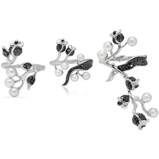 Carlina Ring Set | 18K Gold Stackable Rings | Colette Jewelry
