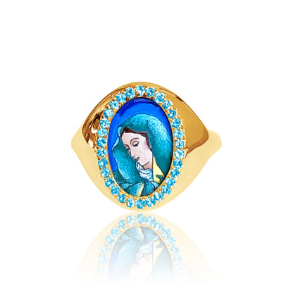 SYC Sorrowful Mother Signet Ring | Colette Jewelry