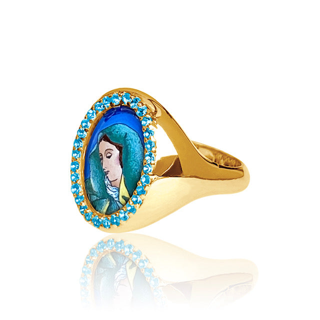 SYC Sorrowful Mother Signet Ring | Colette Jewelry