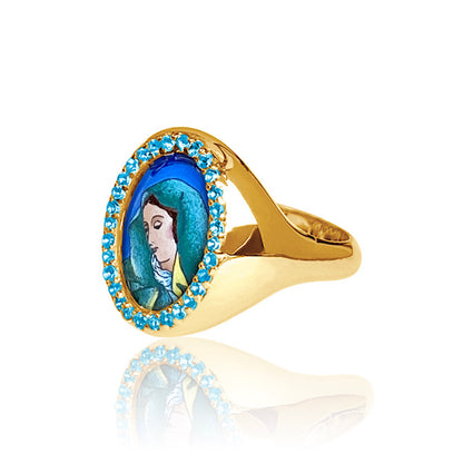 SYC Sorrowful Mother Signet Ring | Colette Jewelry