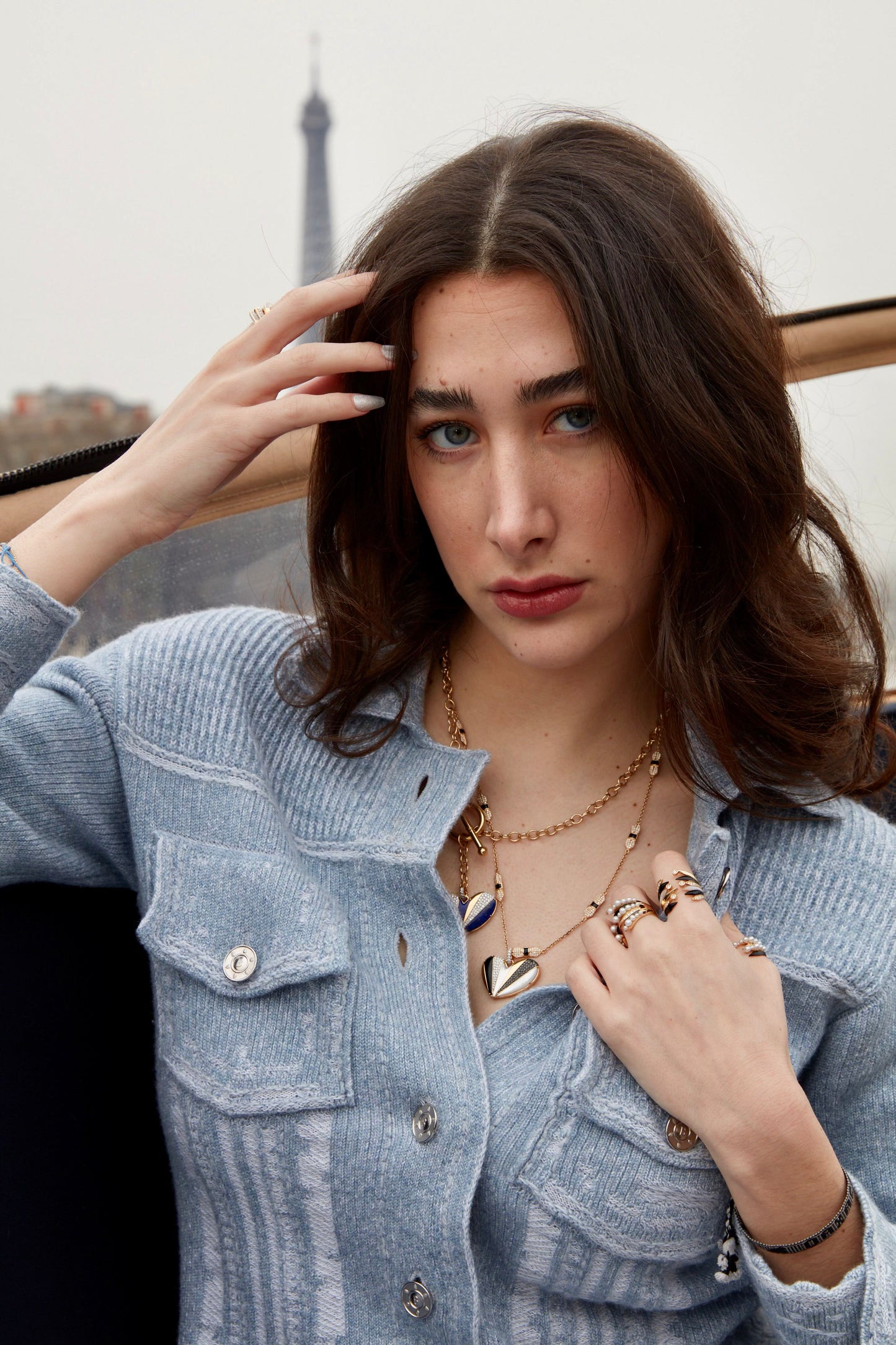 Penacho Heart Pendant in 18K Gold | Colette Jewelry