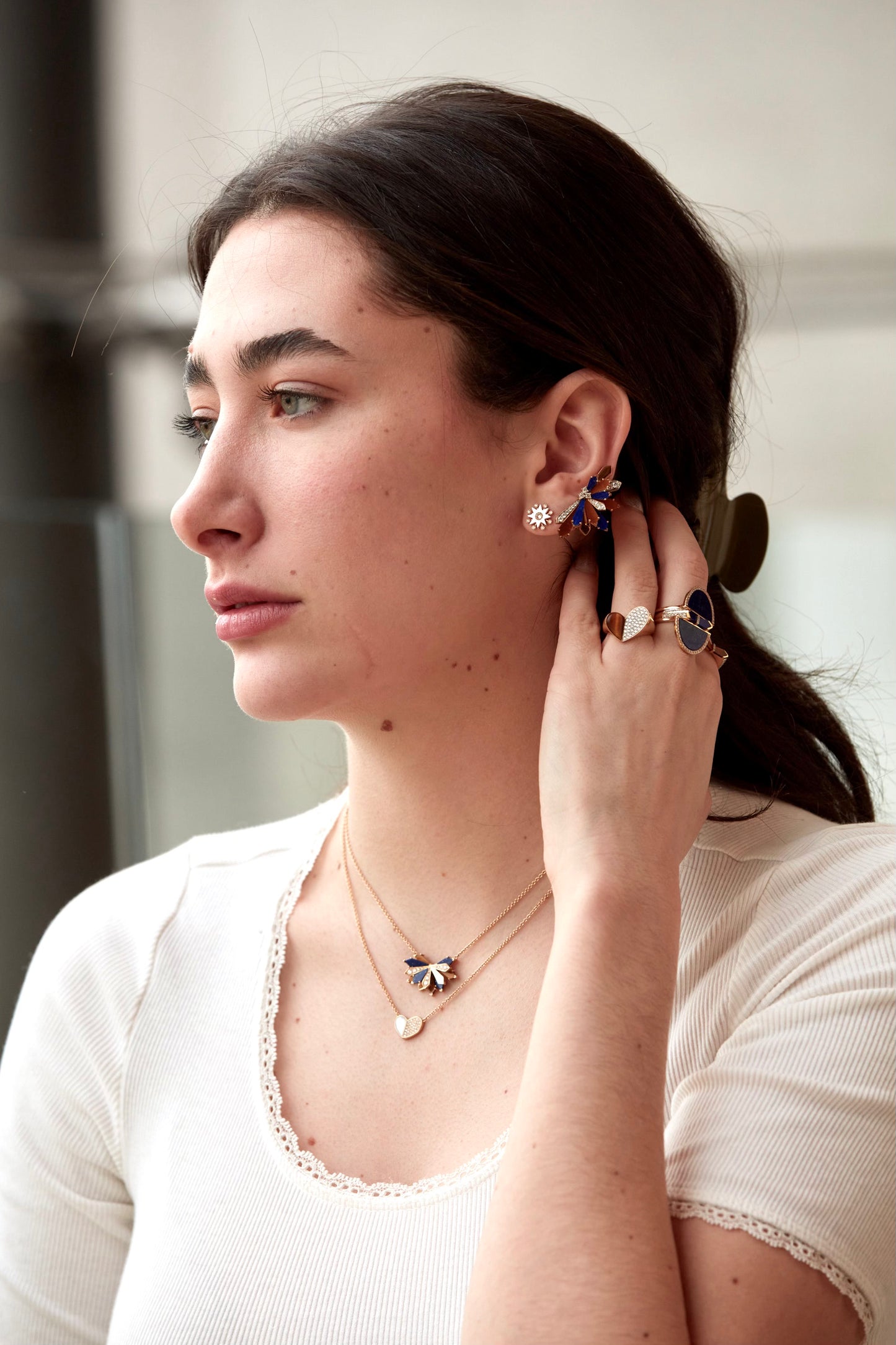 Comète Earrings – 18K Gold Drop Earrings | Colette Jewelry
